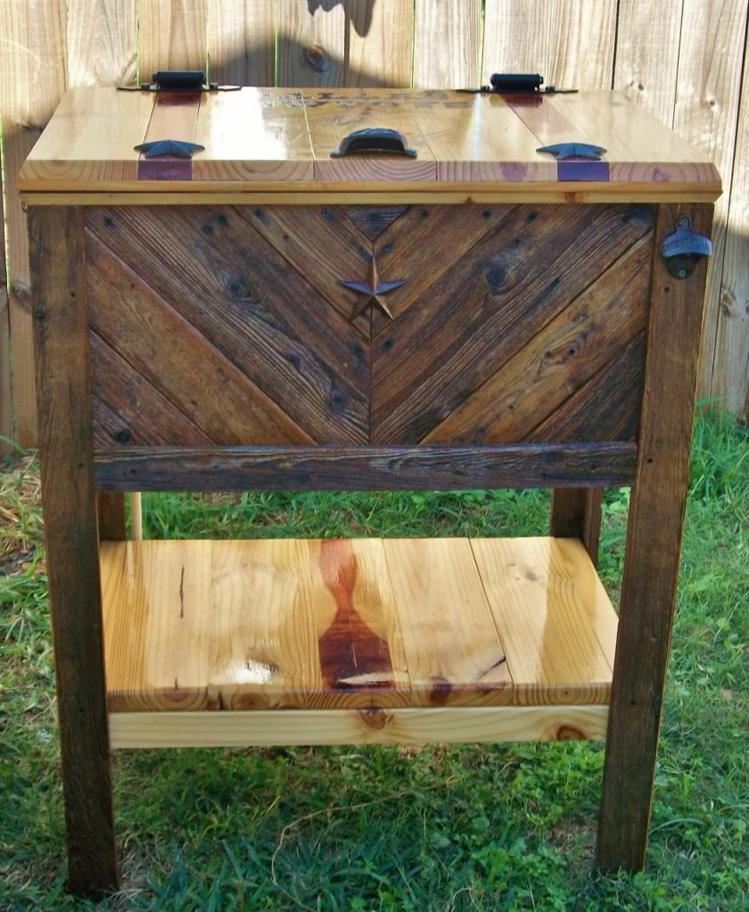 Wooden Ice Chest Plans
