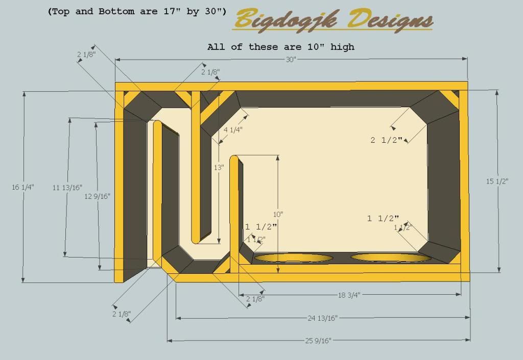 Box Design for 2 Sundown SA8 v.2 Car Audio Classifieds!