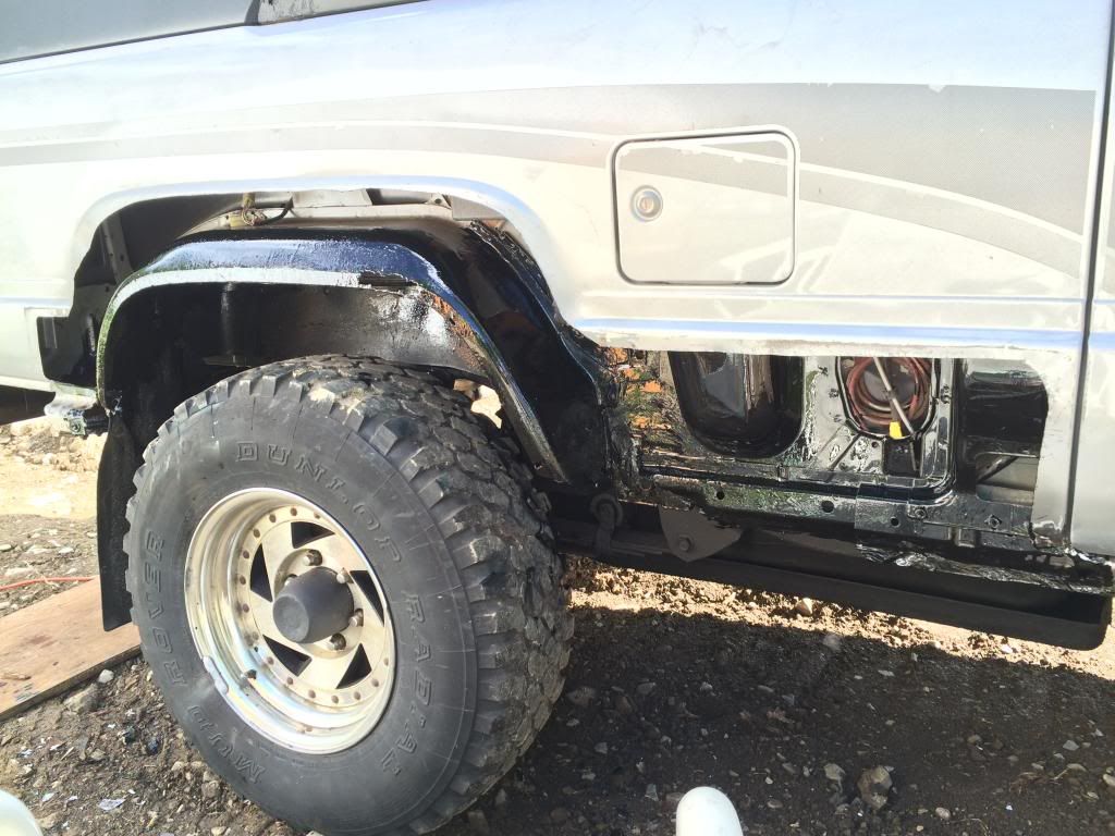 89fourrunners rust repair progress thread toyota 4runner forum sheet metal rust repair