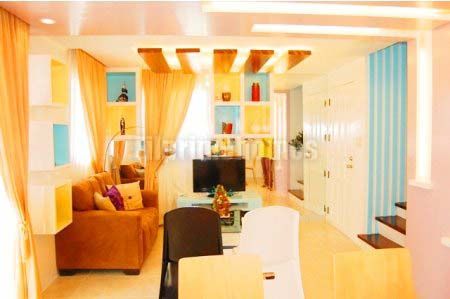 Cypress House Model - Living Room