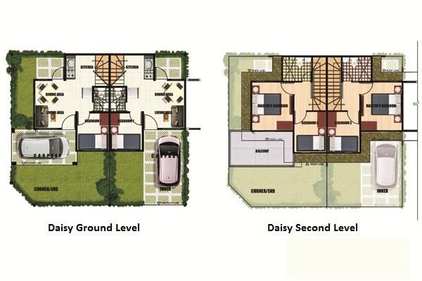 Daisy Floor Plan--house and lot, new house and lot for sale, rent to own, affordable hous and lot , house and lot near dasma, new homes for sale
