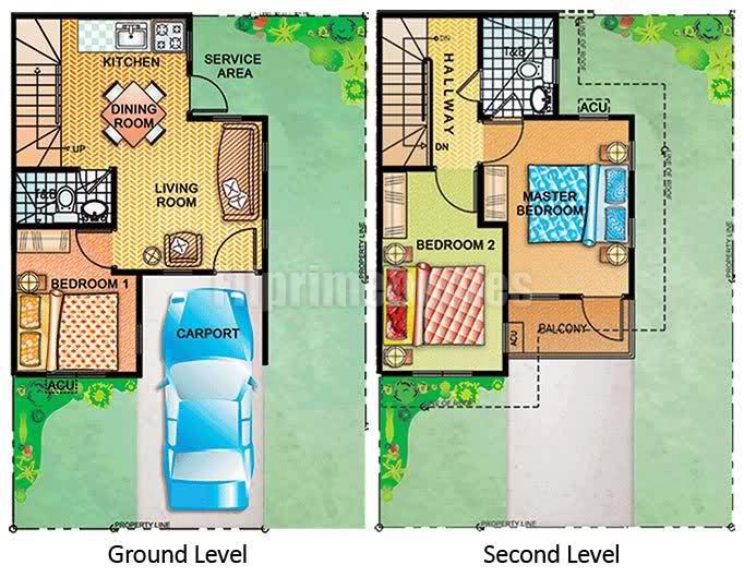 Floor Plan- Diana House Model