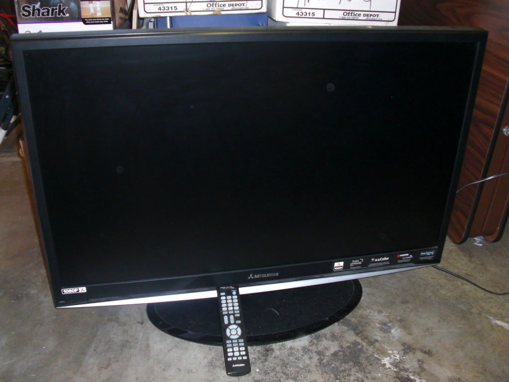 Mitsubishi LT40133 40" 1080p HD LCD HDMI Flat Panel Screen Television