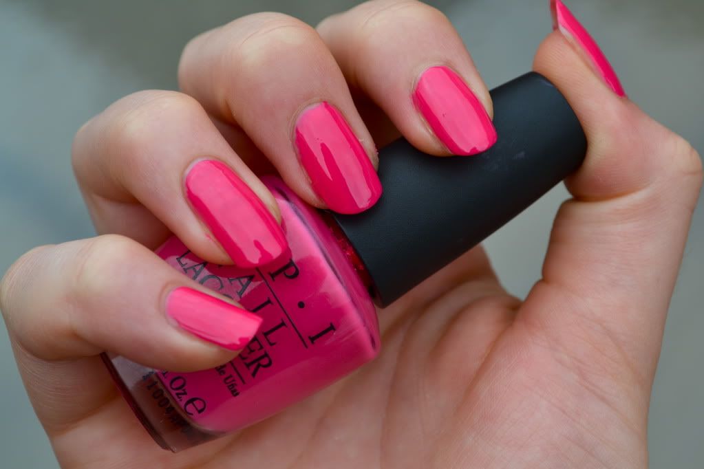 6. OPI Nail Lacquer in "Strawberry Margarita" - wide 11