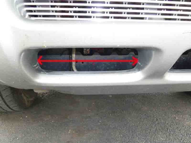 2001 Nissan pathfinder bumper grille #3