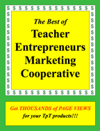 The Best of Teacher Entrepreneurs Marketing Cooperative