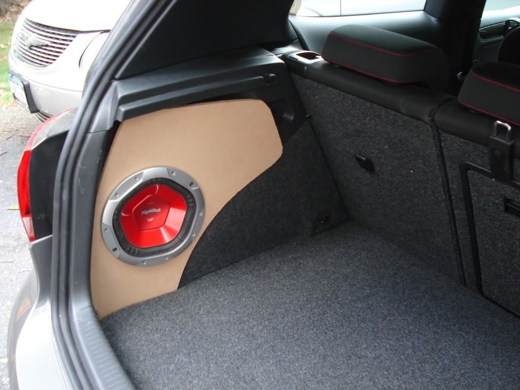DIY sidemount subwoofer box VW GTI MKVI Forum / VW Golf R Forum / VW