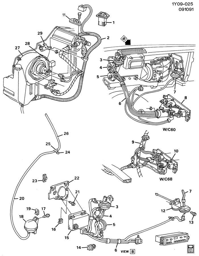 1988Corvetteheateracvacuumhoses