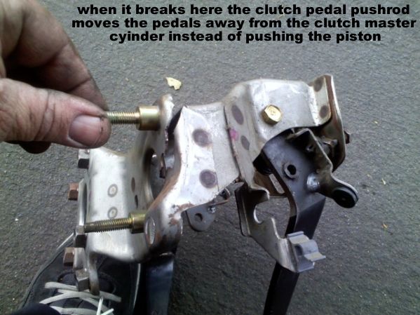 toyota truck clutch pedal bracket #4