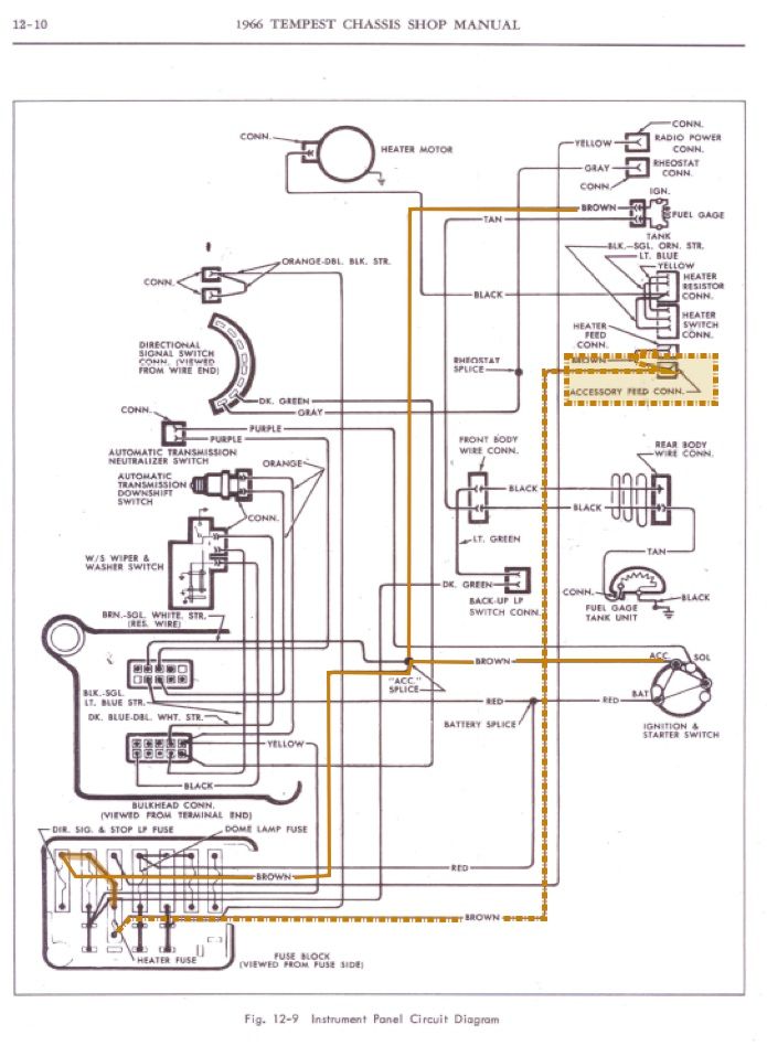 Mobilia  Wiring Diagram For 1971 Pontiac Lemans Full