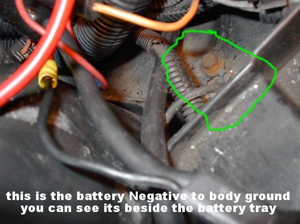 87 C4 Underbatterygroundconnection