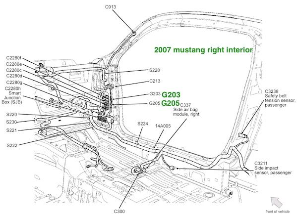 2007Mustang G203 G205 Zps1ea00b18