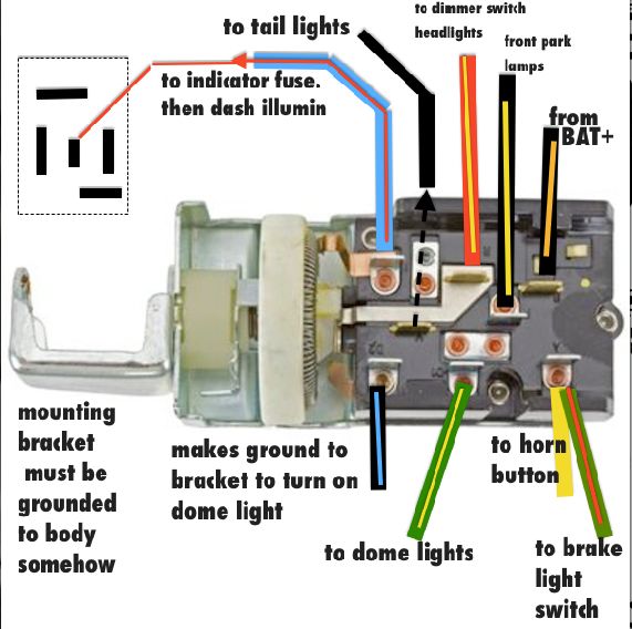 99-04 Mustang Headlight Switch Wiring Diagram from i1207.photobucket.com
