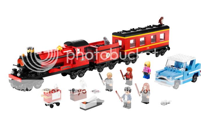 LEGO Harry Potter Hogwarts Express Locomotive Train 4841   Damaged Box 
