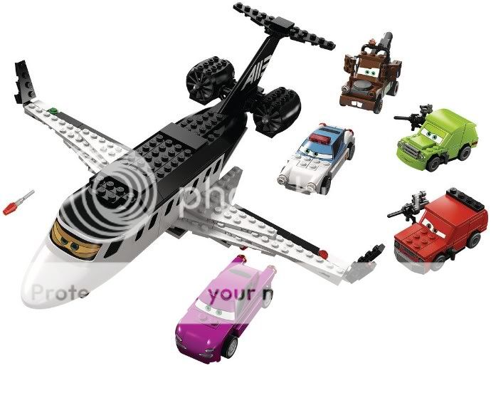   make a high flying escape in the spy jet get into the fast paced lego