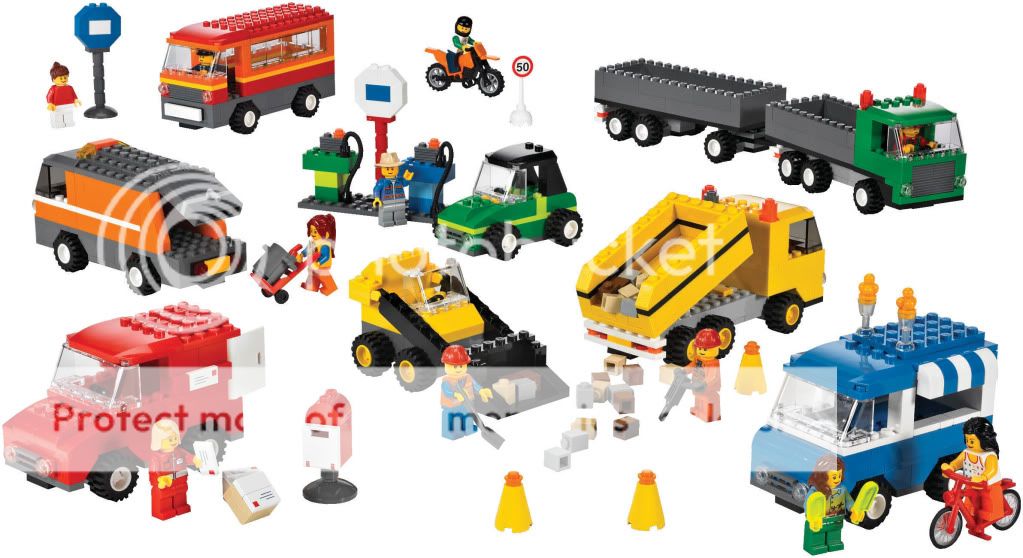 LEGO Community Car Truck & Bus Vehicles Set 9333 *New*  