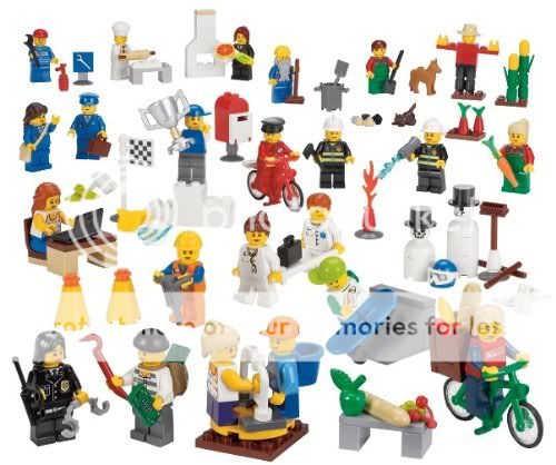 LEGO Education City & Community Minifig Minifigures 9348  New 