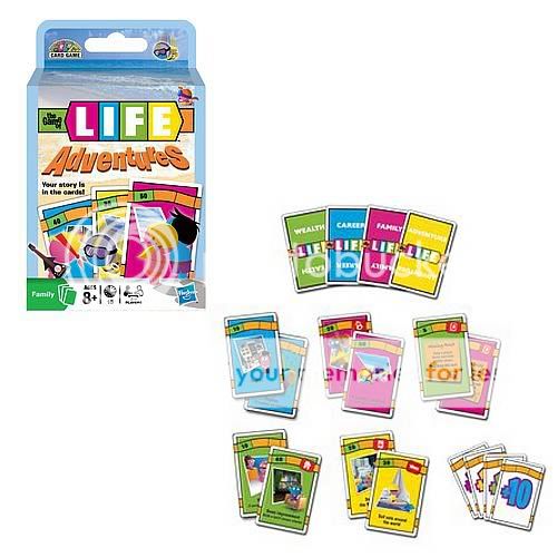 The Game of Life Adventures Card Game NEW  