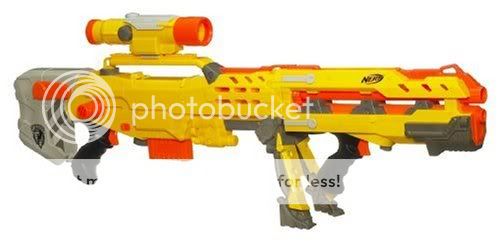 NERF N Strike Longshot CS 6 Sniper Dart Gun *New*