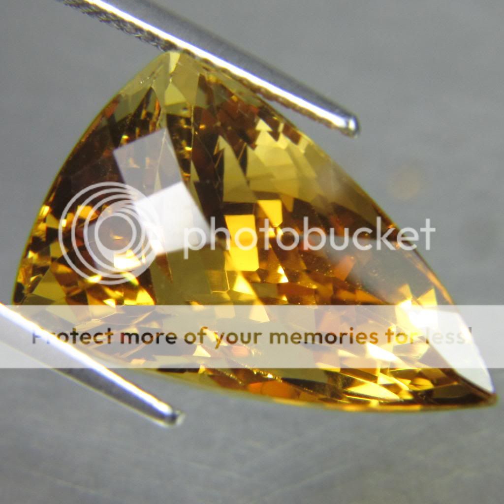 13.70ct LOVELY NATURAL MADEIRA CITRINE FANCY SHAPE  