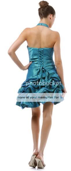   HOMECOMING DRESS PLUS SIZE ADJUSTABLE STRAP HALTER TOP PROM COCKTAIL