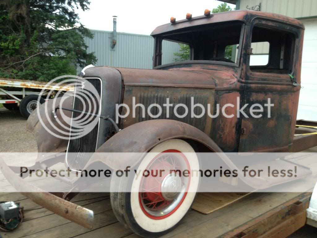 1934 Ford truck cab #7