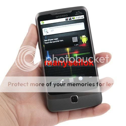 New Android 2.2 Dual SIM JAVA WIFI TV AGPS AT&T T Mobile Phone A5000 