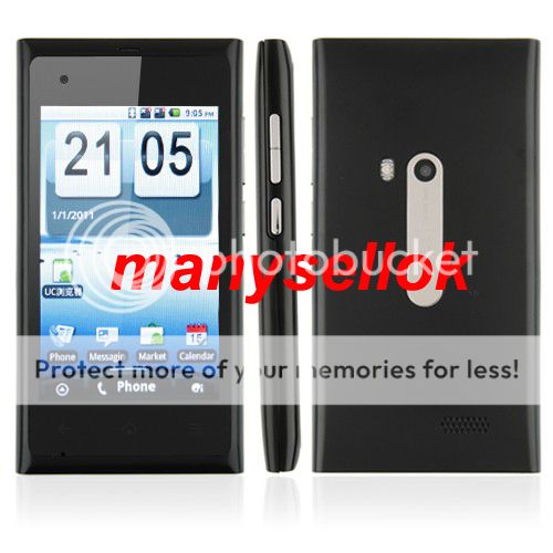 New Unlocked GSM Android 2.3 Dual SIM TV WIFI Touch Screen Cell Phone 