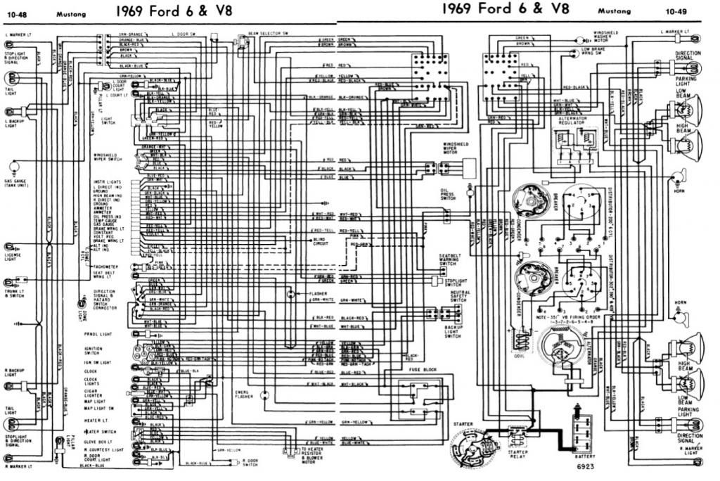 What options are there for key on power - Vintage Mustang ... 1969 ford ltd wiring diagram schematic 