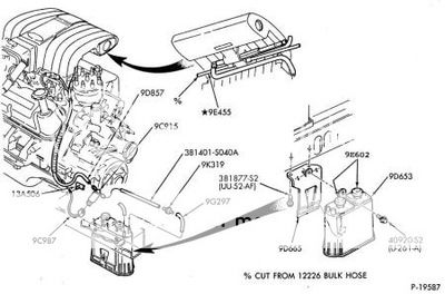 Diagram for vacuum lines on 1990 ford mustang 5.0