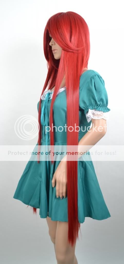   ji Black Butler Grell Sutcliff Long Cosplay Party Hair Full Wig  