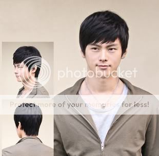 New Men Fashion Daily Cool Short Black Anime Cosplay Full Party Hair